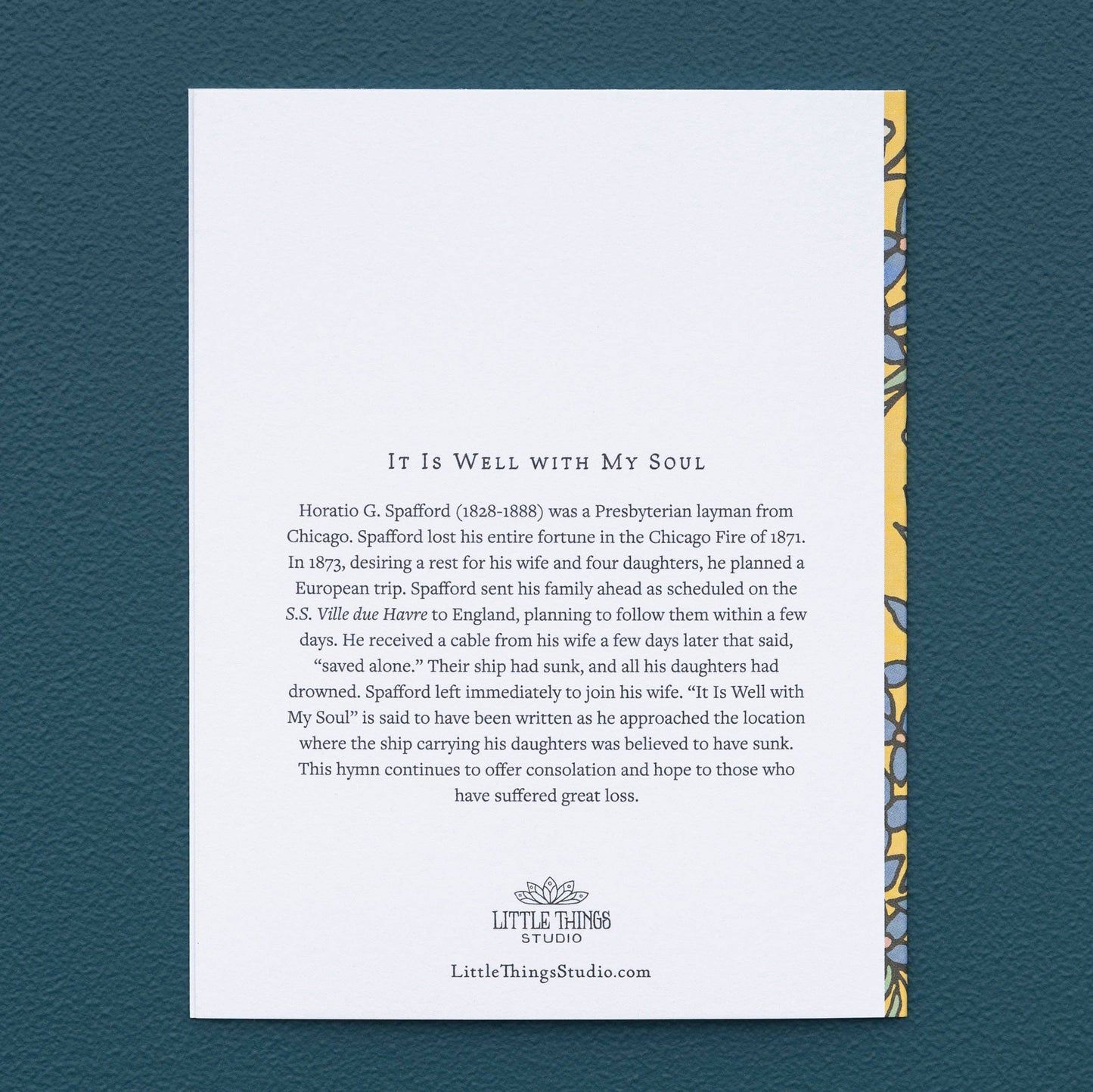 6 Hymn Greeting Cards - It Is Well