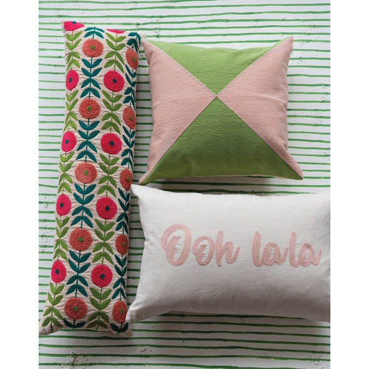 Cotton Embroidered Pillow