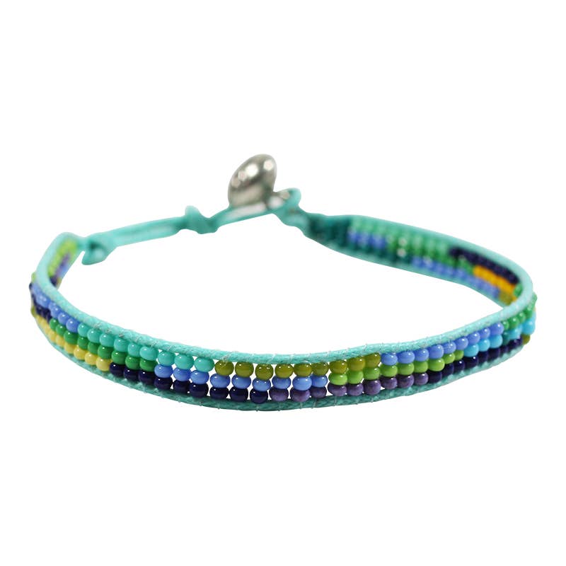 3 Row Button Bracelet