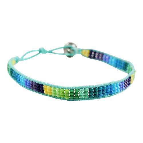 3 Row Button Bracelet