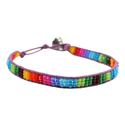 3 Row Button Bracelet