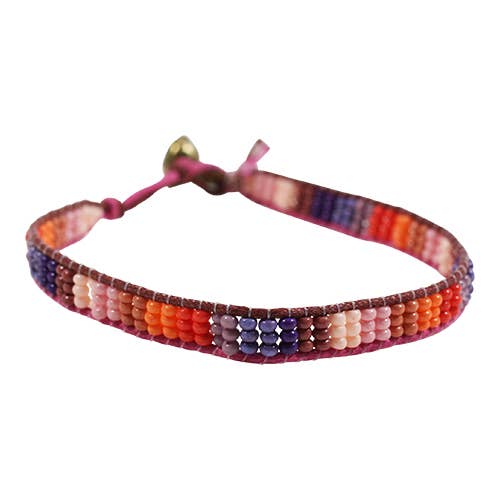 3 Row Button Bracelet