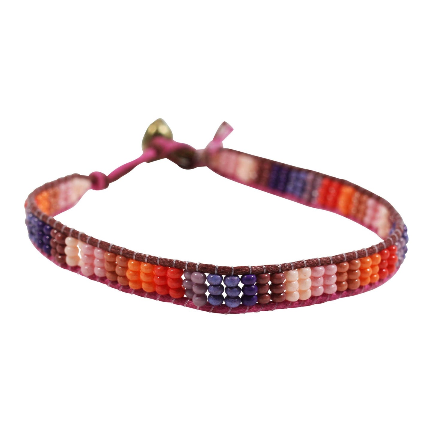 3 Row Button Bracelet