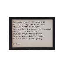 May Your Wishes Framed Wall Decor