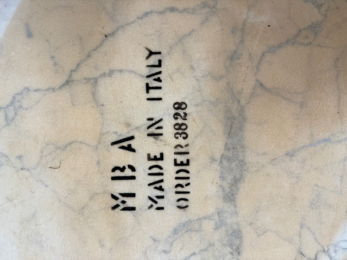 Vintage Italian Marble-Top Table