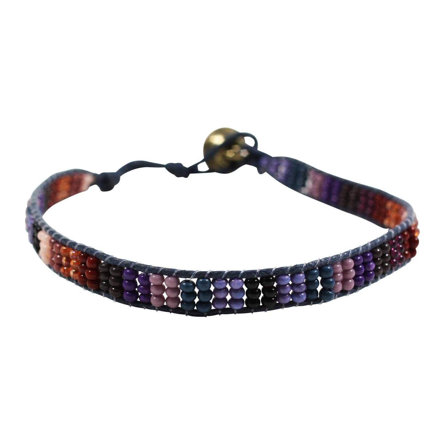 3 Row Button Bracelet