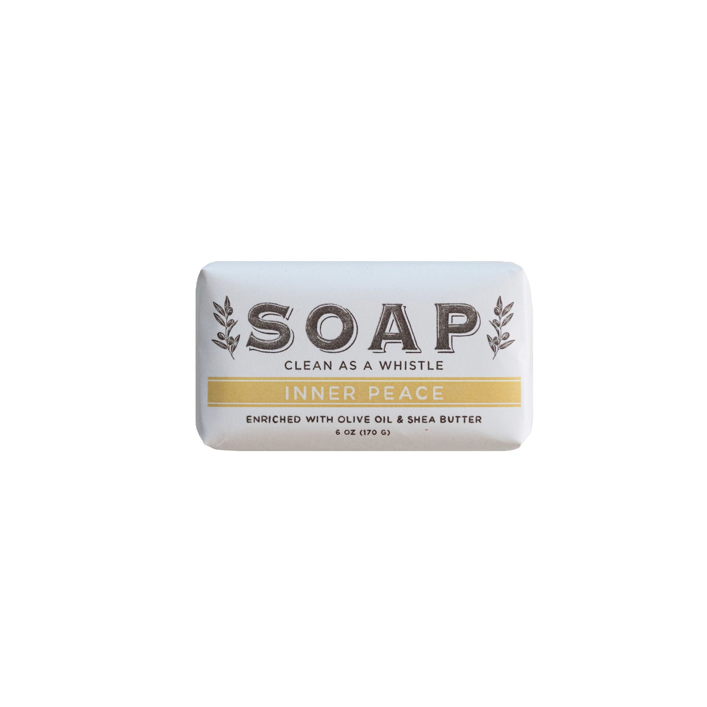 Inner Peace Scented Olive Oil & Shea Butter Milled Bar Soap