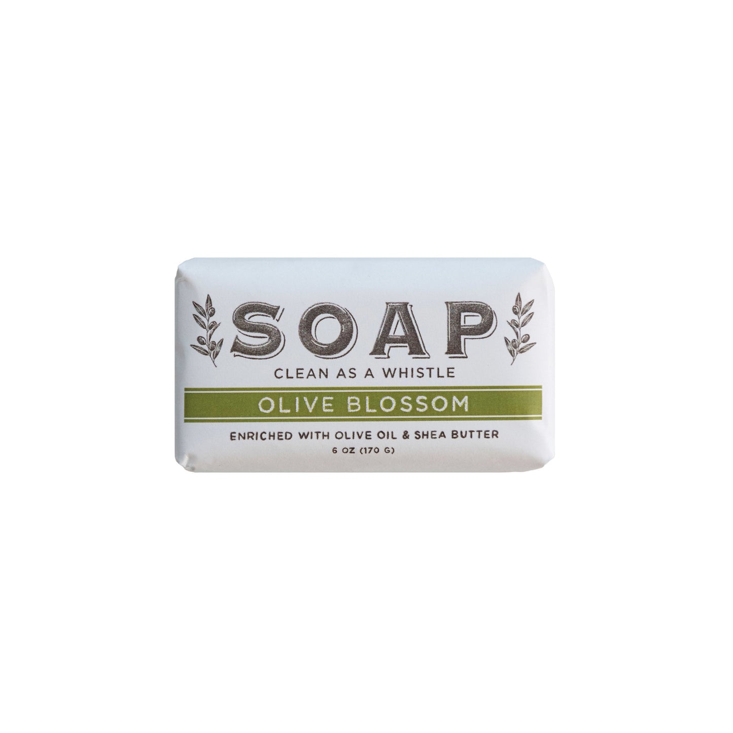 Olive Blossom Scented Olive Oil & Shea Butter Milled Bar Soap