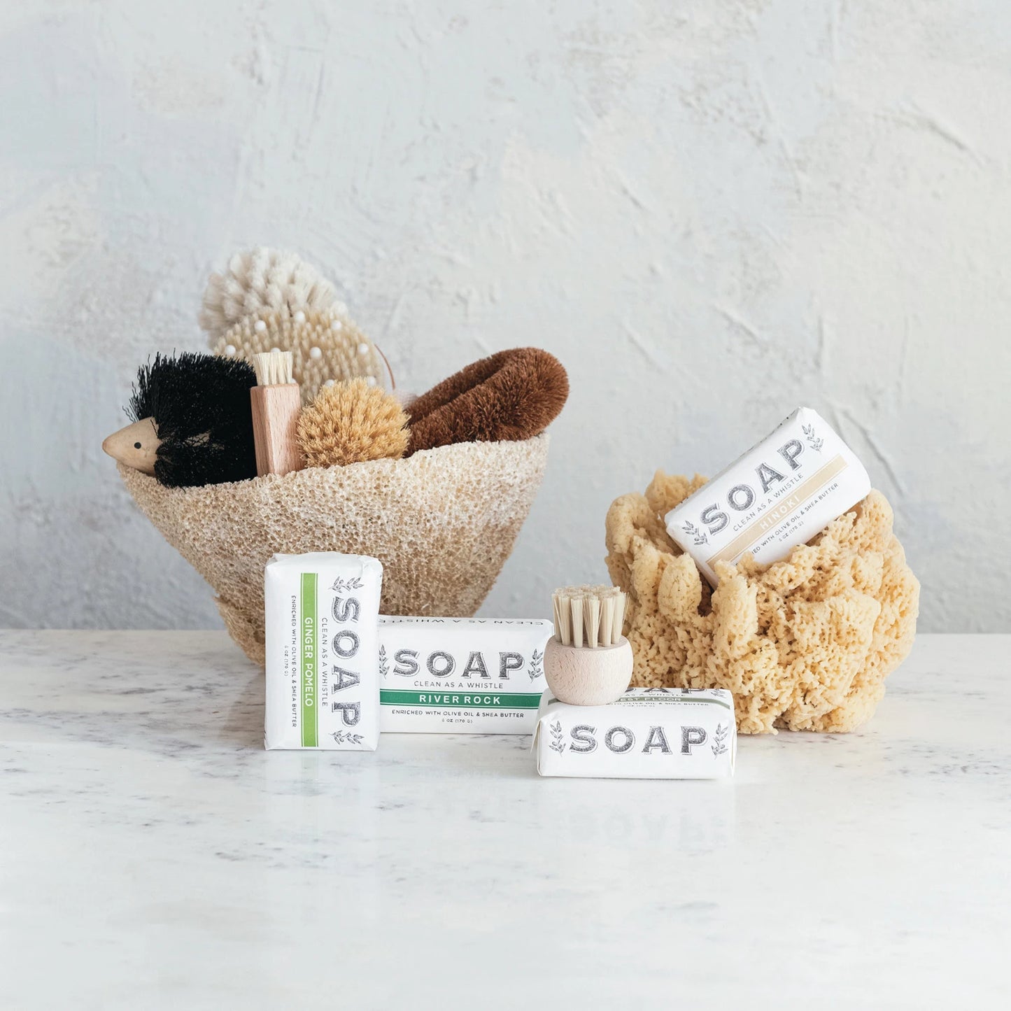 River Rock Scented Olive Oil & Shea Butter Milled Bar Soap