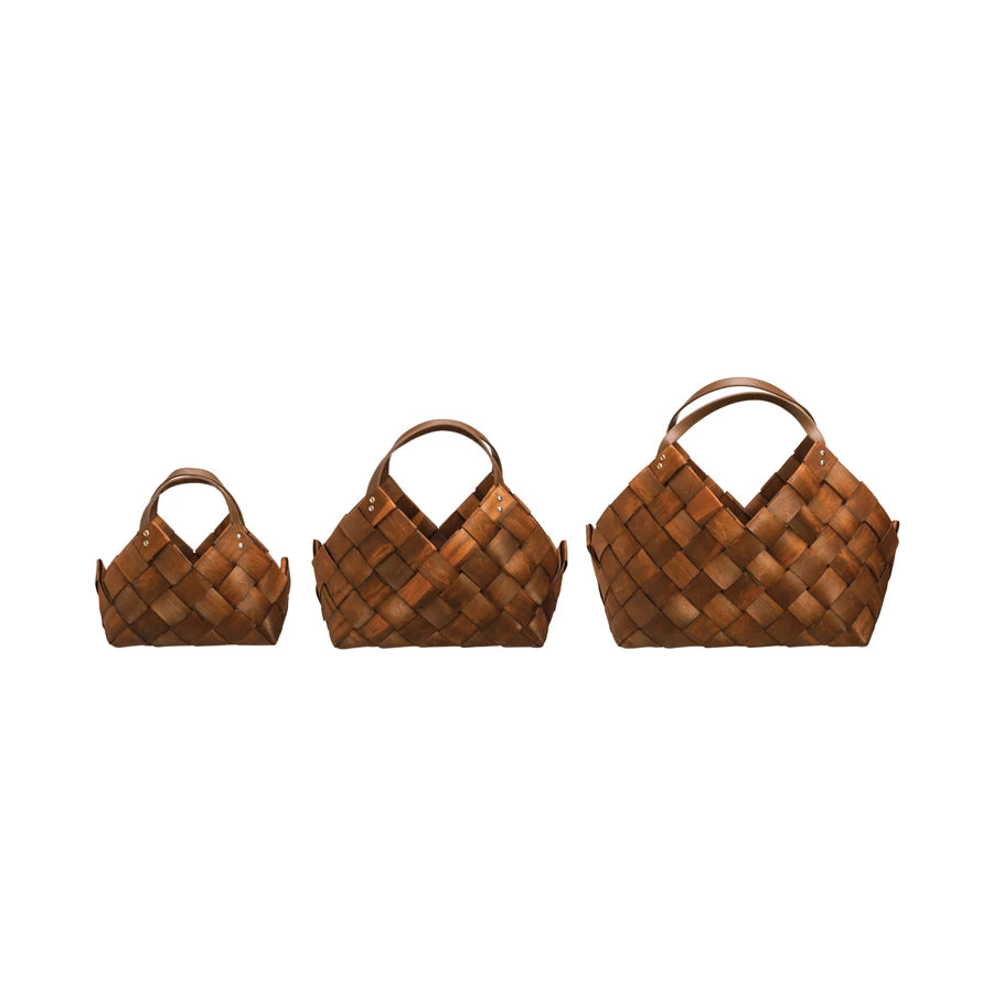 Woven Wood Baskets