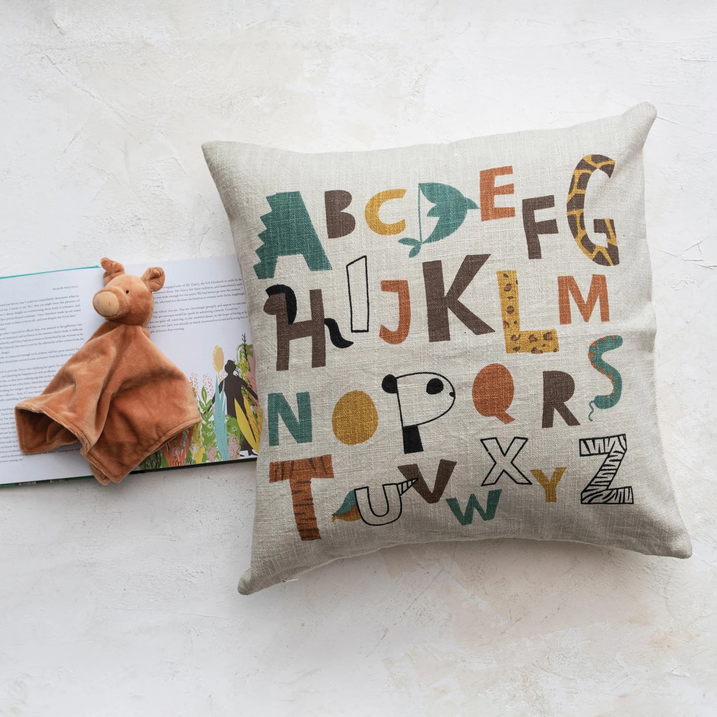 Alphabet Pillow