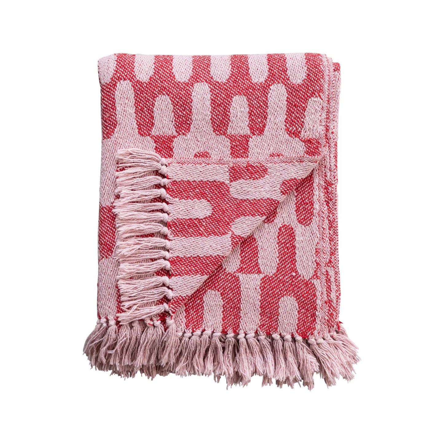 Woven Recycled Cotton Throw
