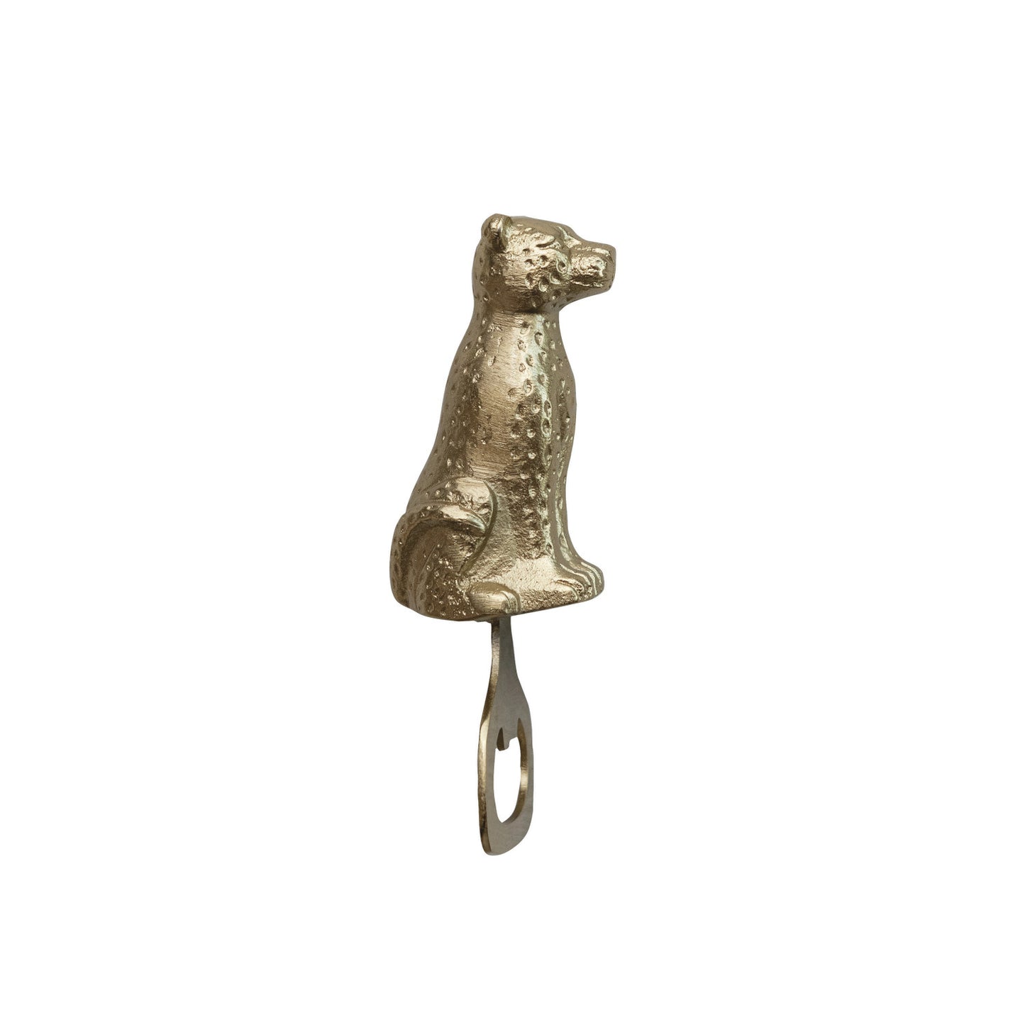 Stainless Steel & Aluminum Leopard Shaped Bottle Opener