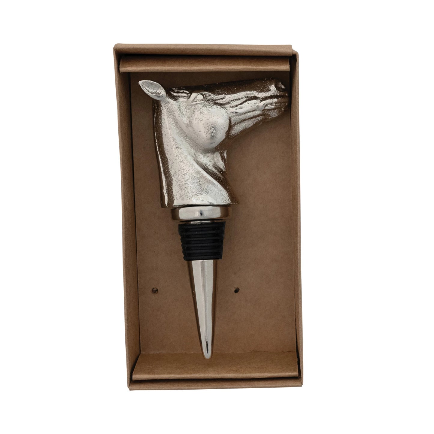 Aluminum Horse Head Bottle Stopper