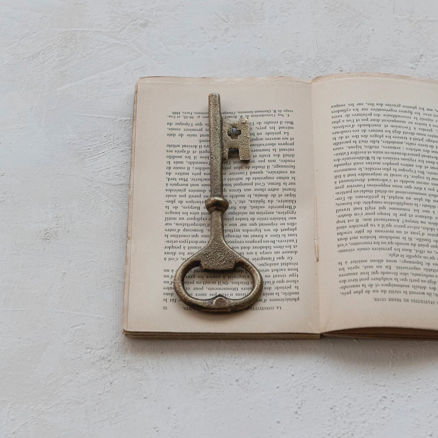 Iron Key Shaped Bottle Opener