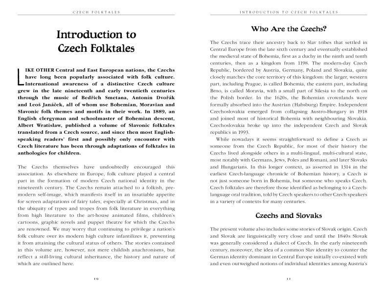 Czech Folktales (World's Greatest Myths and Legends)