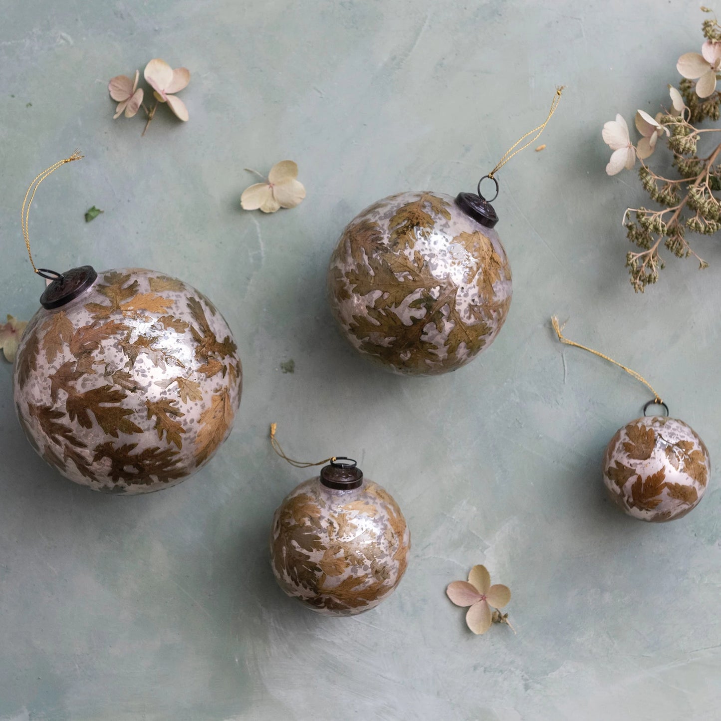 6" Round Glass Ball Ornament