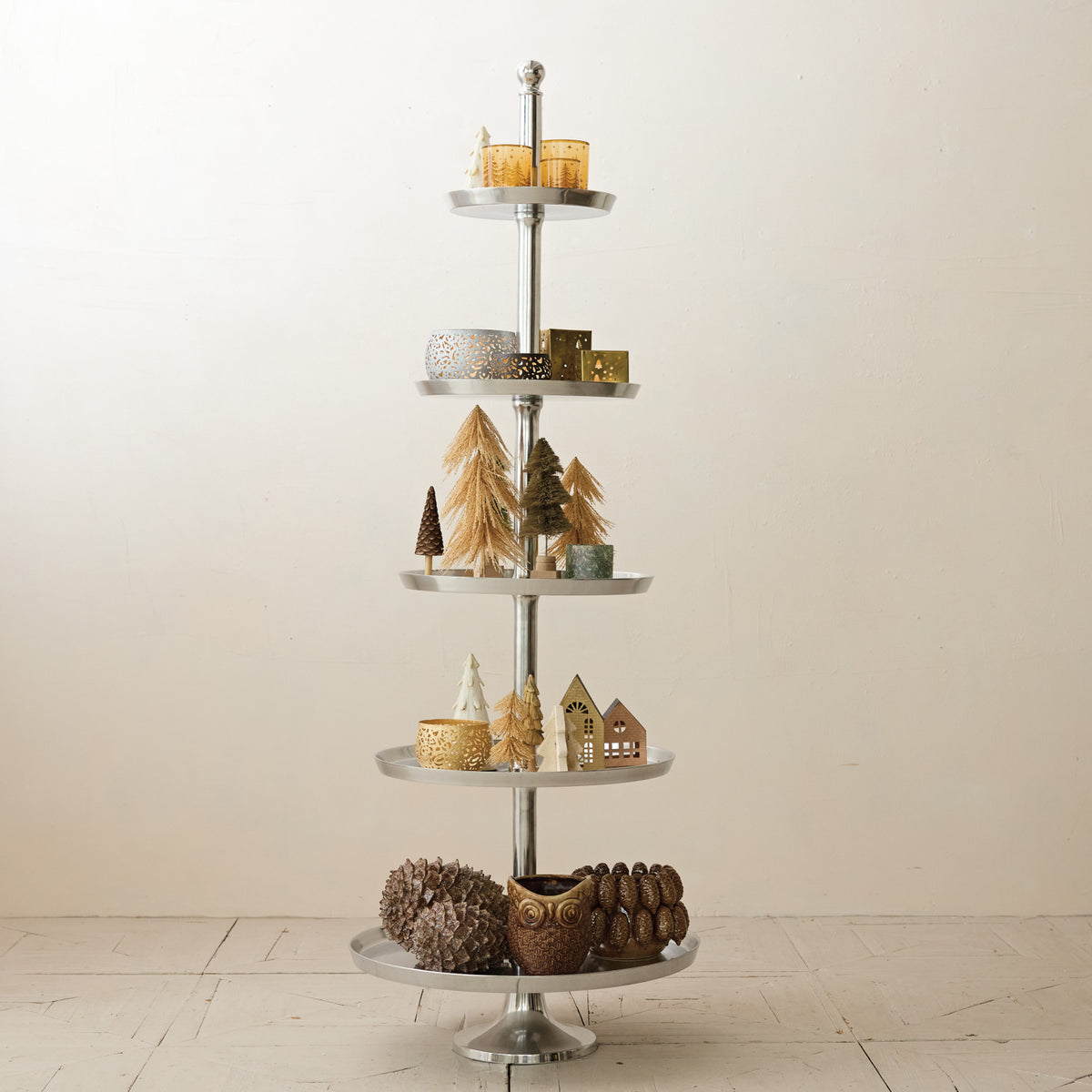 Aluminum 5-Tier Tray