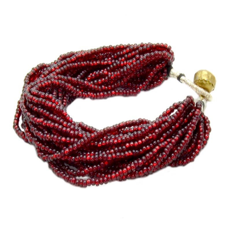 Seed Bead Bracelet Czech Beads