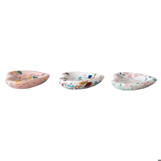 Resin Heart Dish