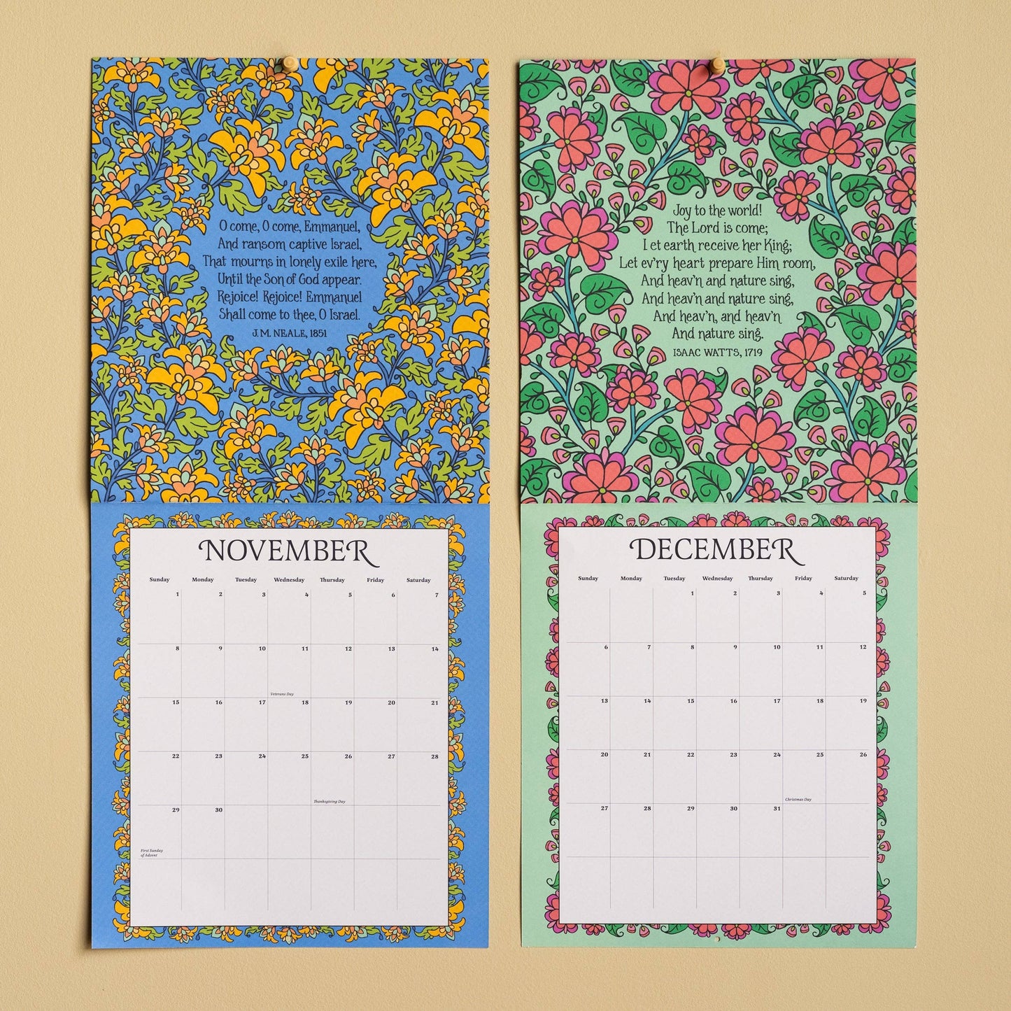 2026 Big Hymn Calendar