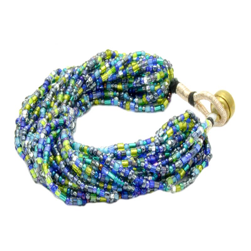 Seed Bead Bracelet Czech Beads