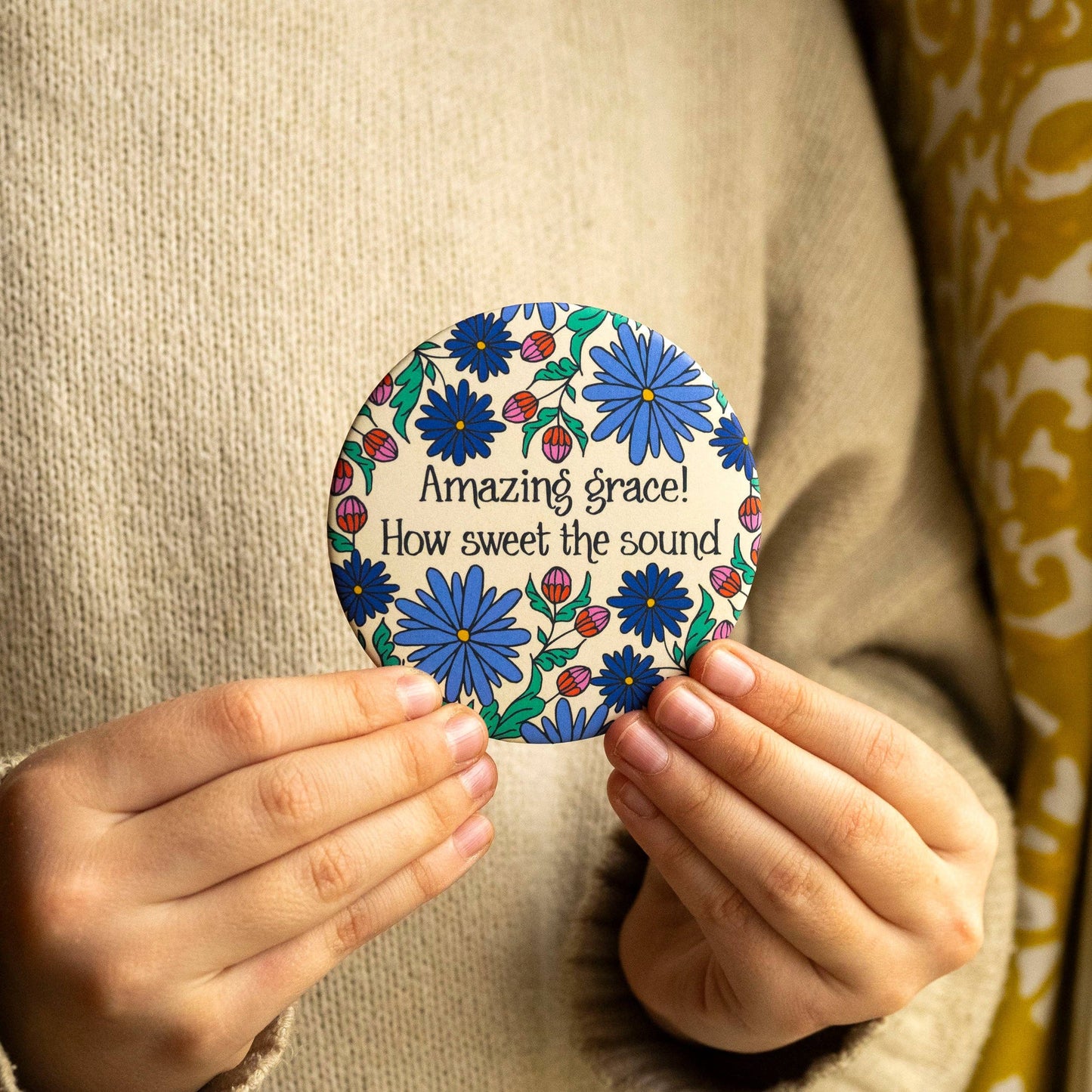 Amazing Grace Hymn Magnet