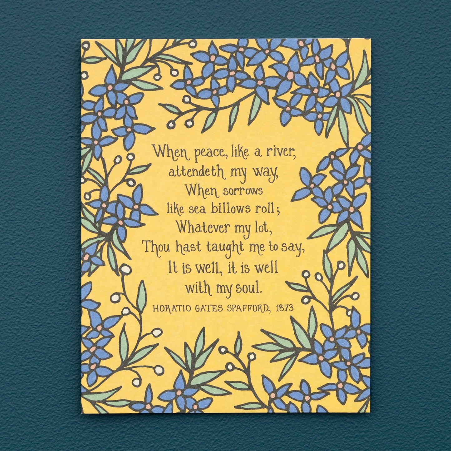 6 Hymn Greeting Cards - It Is Well