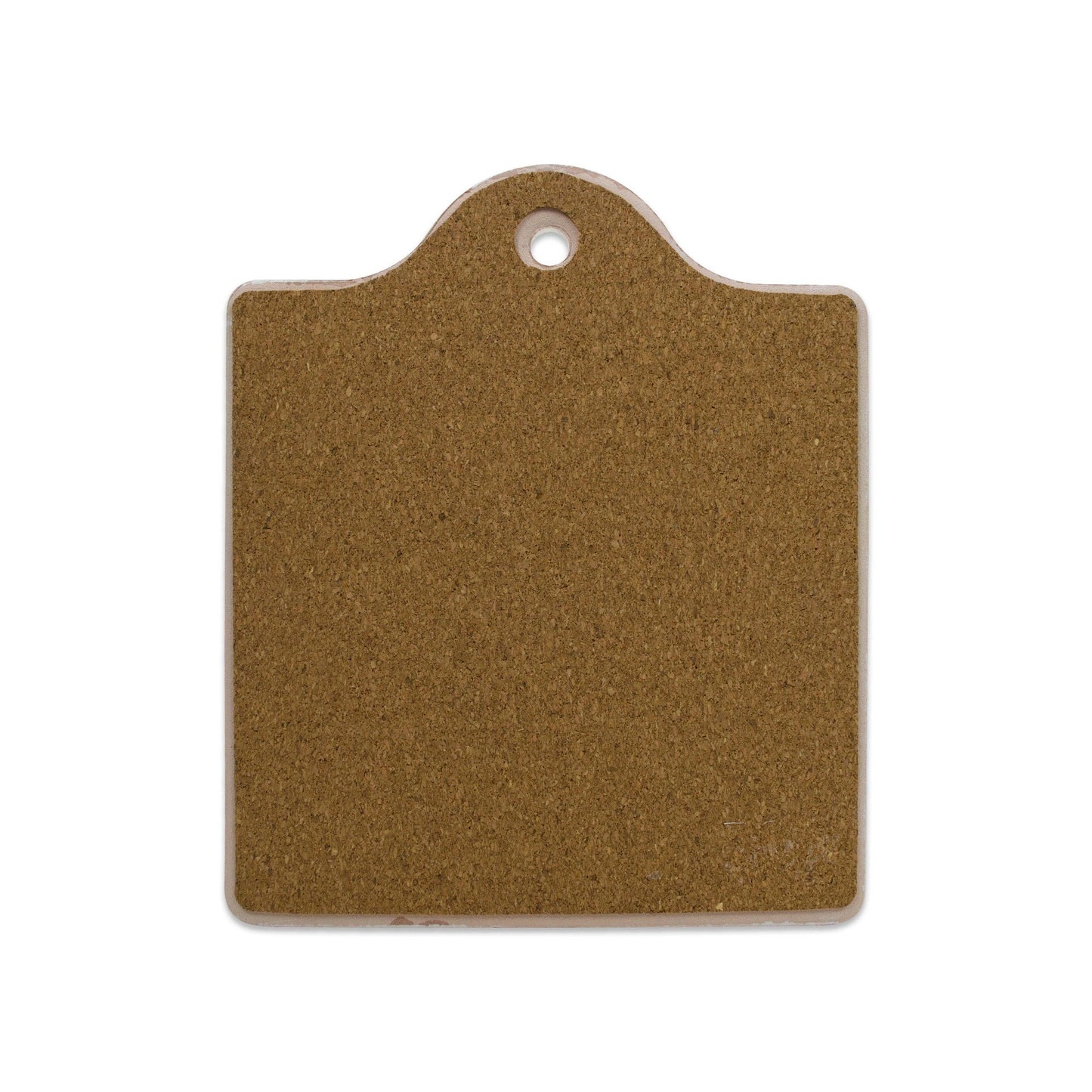 Czech Ceramic Cheeseboard With Cork Backing