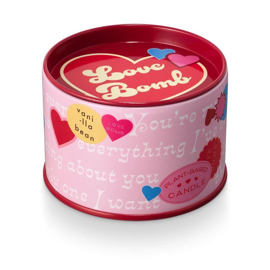 Misc Match Twisted Tin Candle