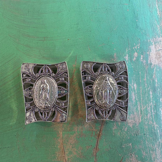 Rosary Or Keepsake Box With Image Of Our Lady