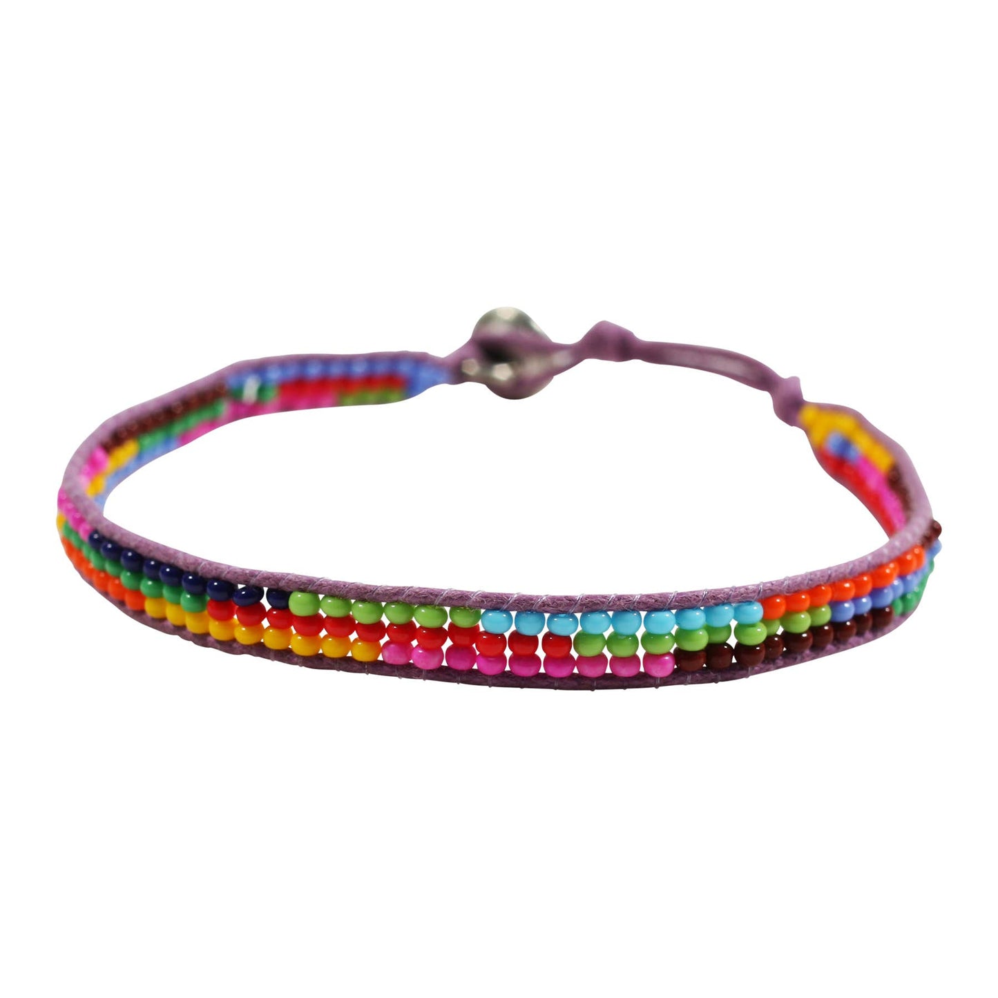 3 Row Button Bracelet