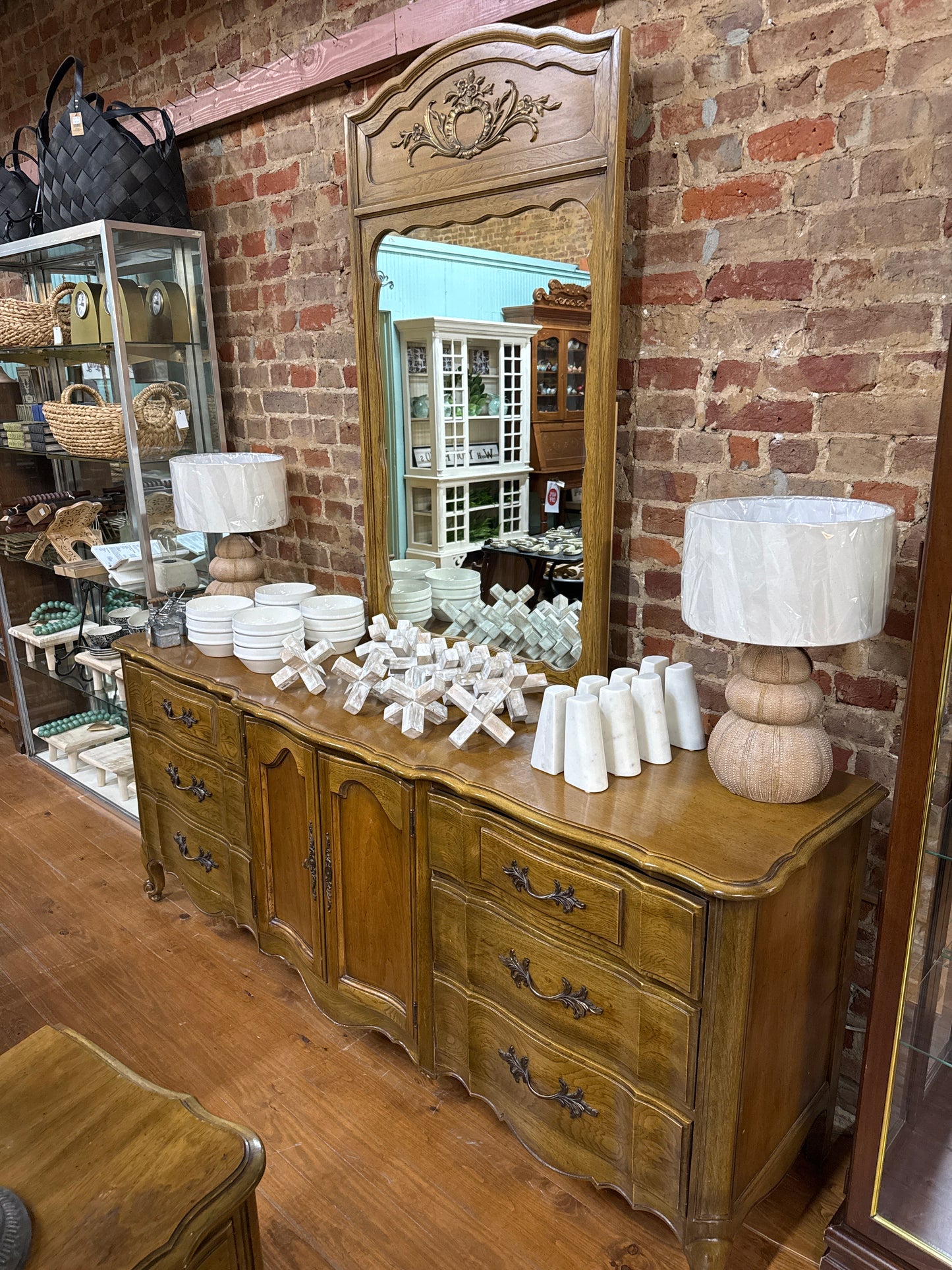 French Provincial Dresser and Nightstands Set