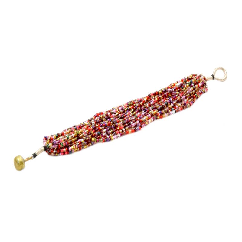 Seed Bead Bracelet Czech Beads