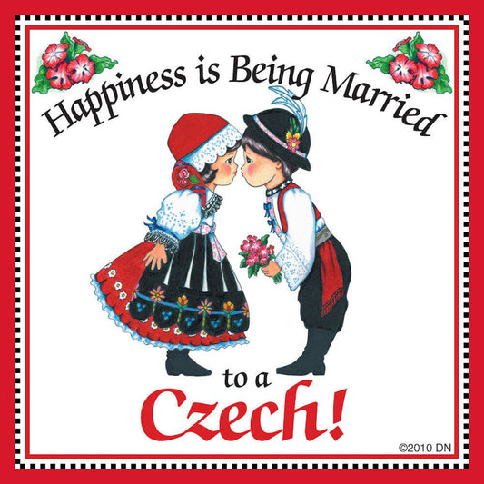 Czech Gift "Married to Czech"