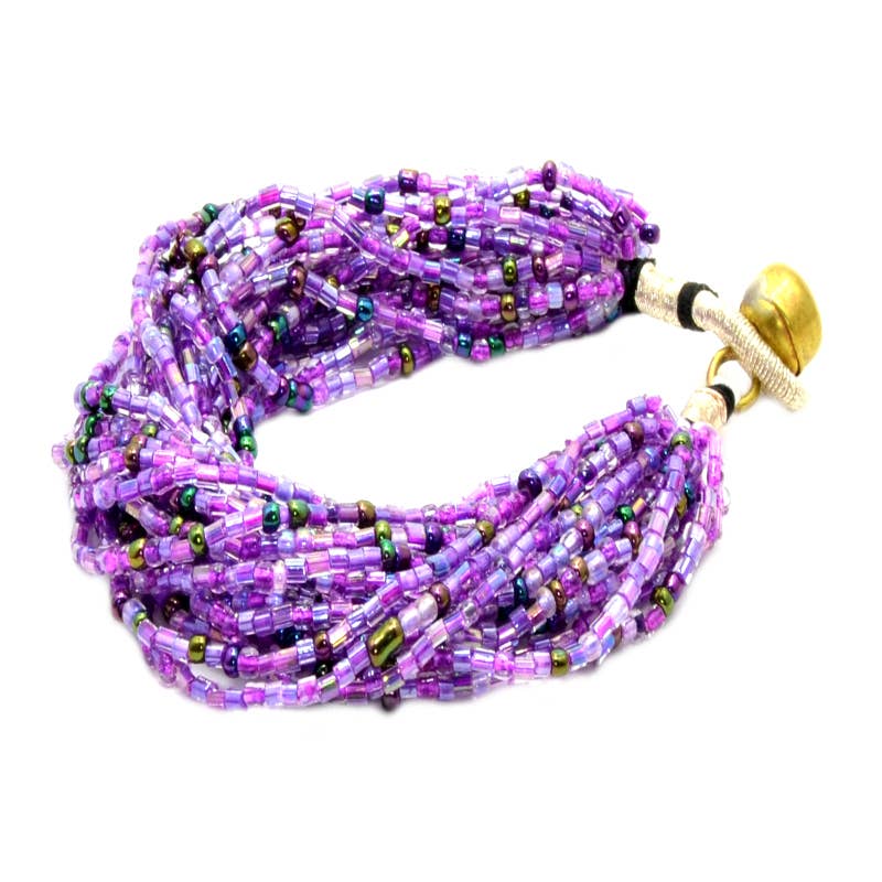 Seed Bead Bracelet Czech Beads