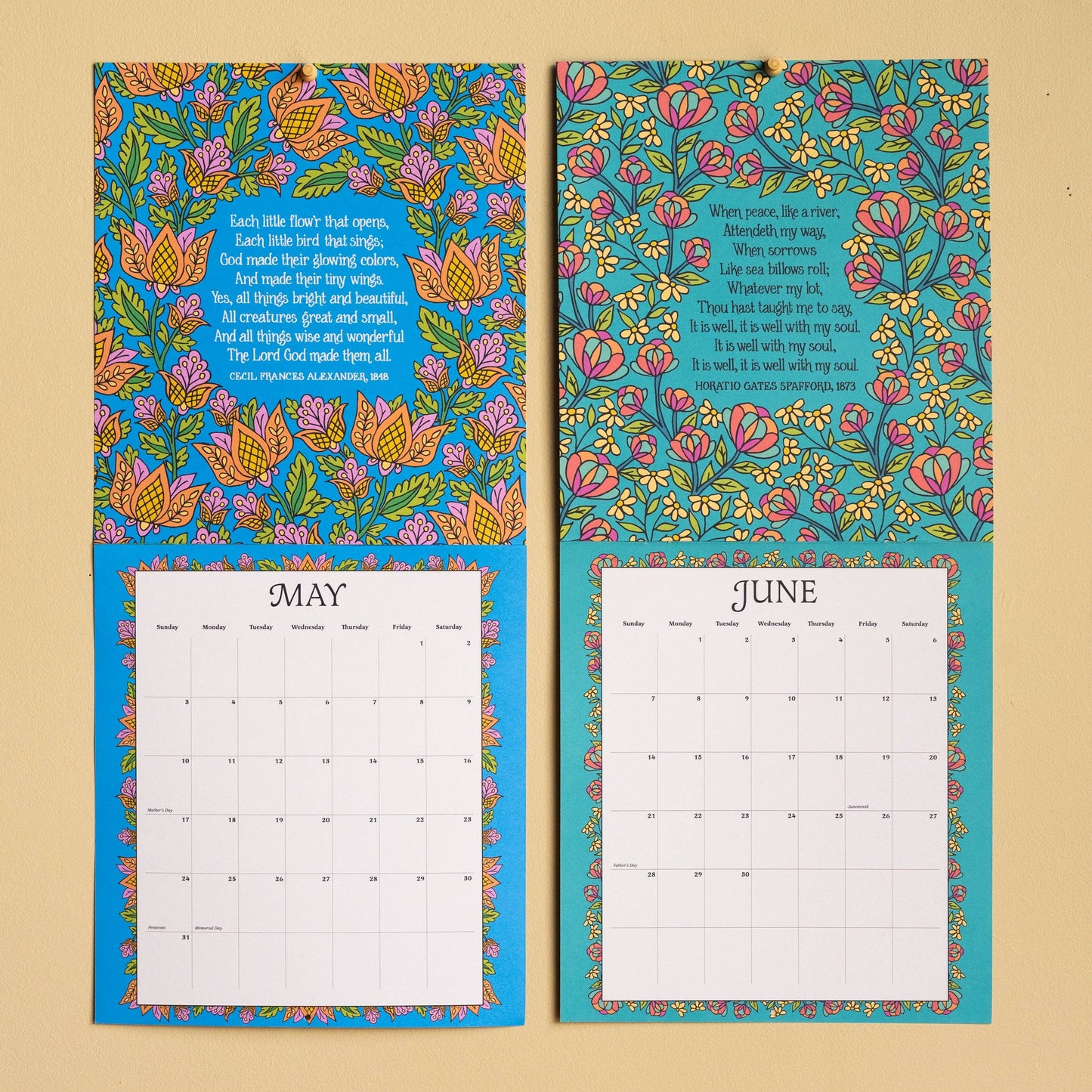 2026 Big Hymn Calendar