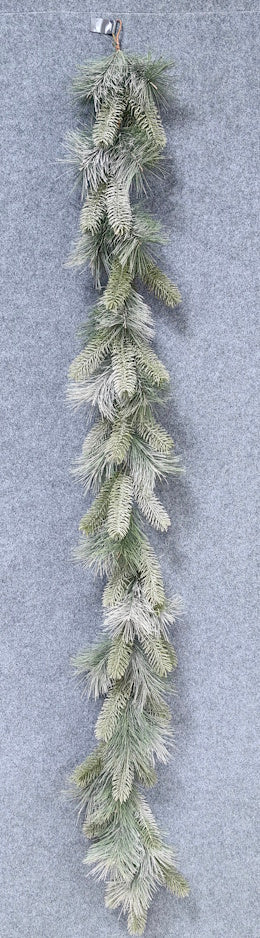 Frosted Pinecone Garland