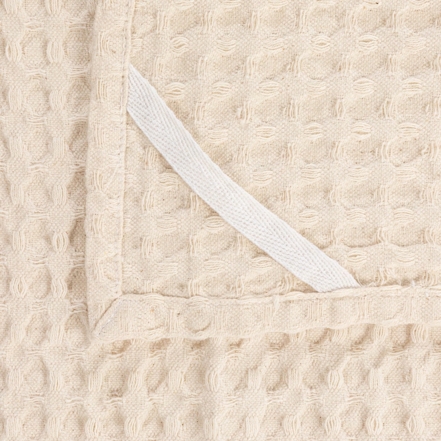 Stonewashed Cotton Waffle Weave Tea Towel