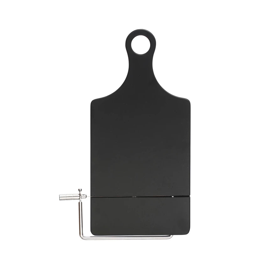 Acacia Wood & Stainless Steel Cheese Slicer