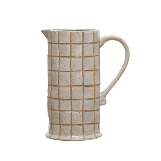 46 oz. Stoneware Pitcher