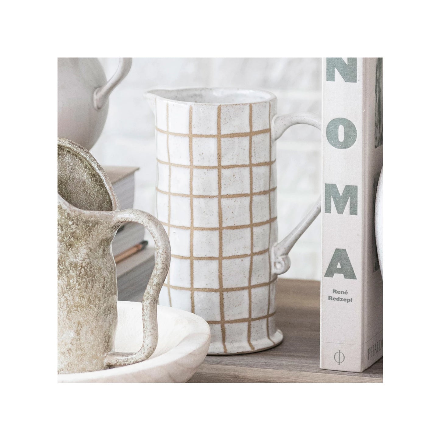 46 oz. Stoneware Pitcher