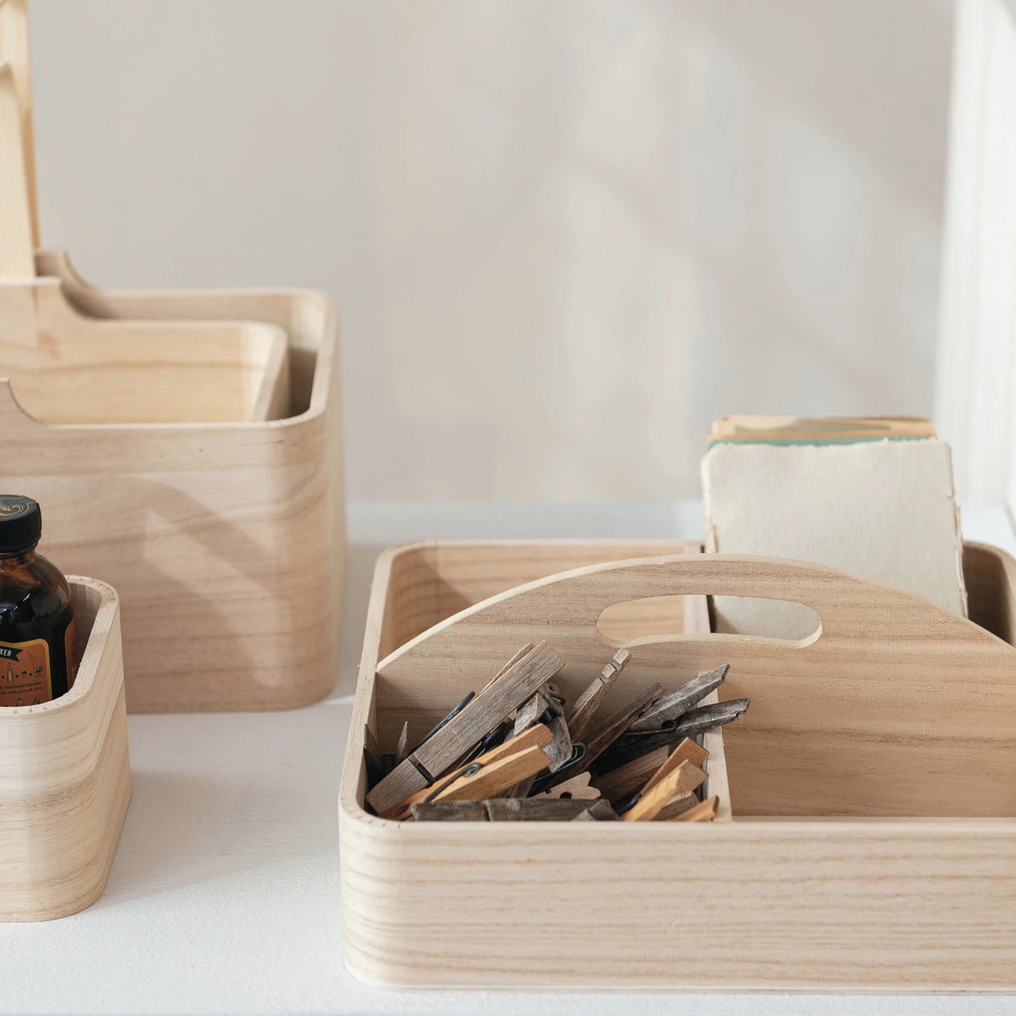 Paulownia Wood Container