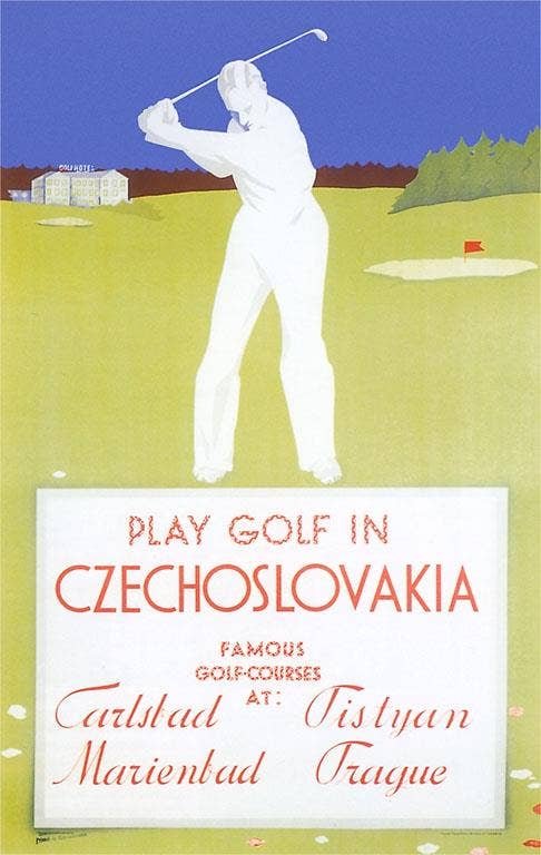 Magnet Golfing in Czechoslovakia