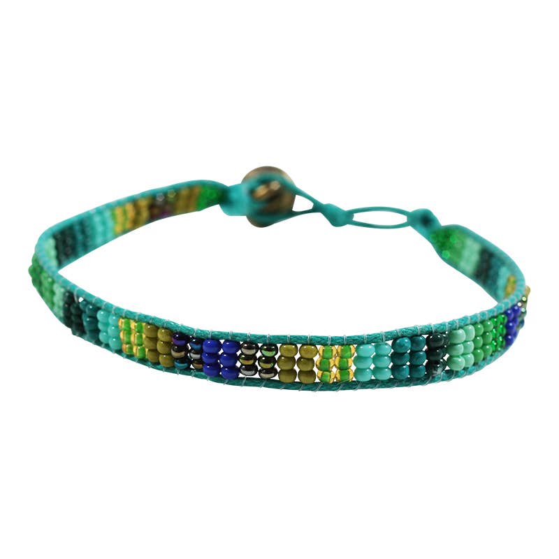 3 Row Button Bracelet