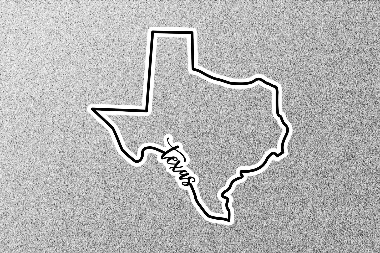 Texas State Sticker