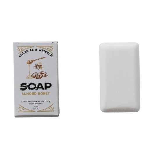 Almond Honey Scented Triple Milled Bar Soap