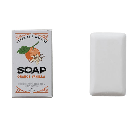 Orange Vanilla Scented Triple Milled Bar Soap