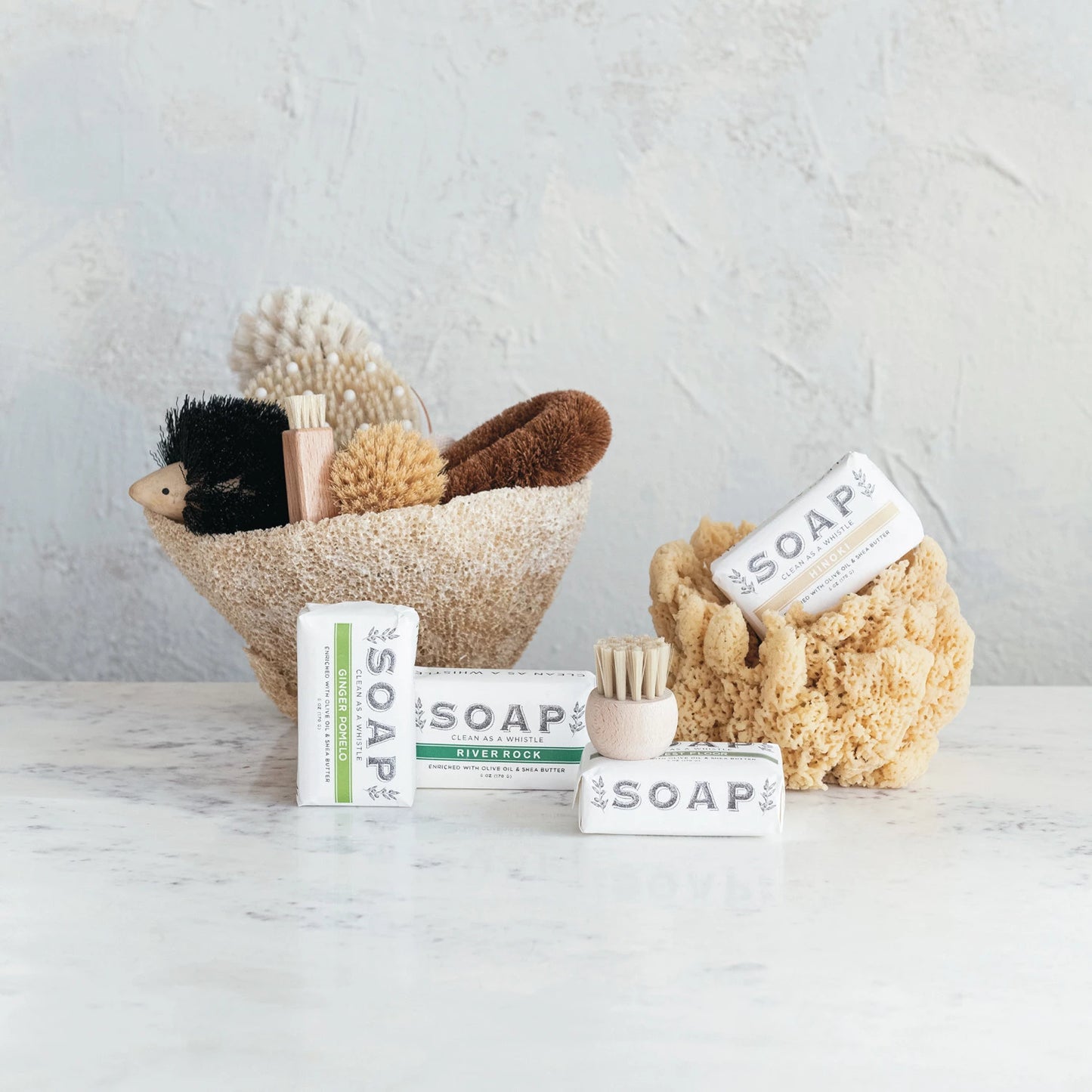 Forest Floor Scented Olive Oil & Shea Butter Milled Bar Soap