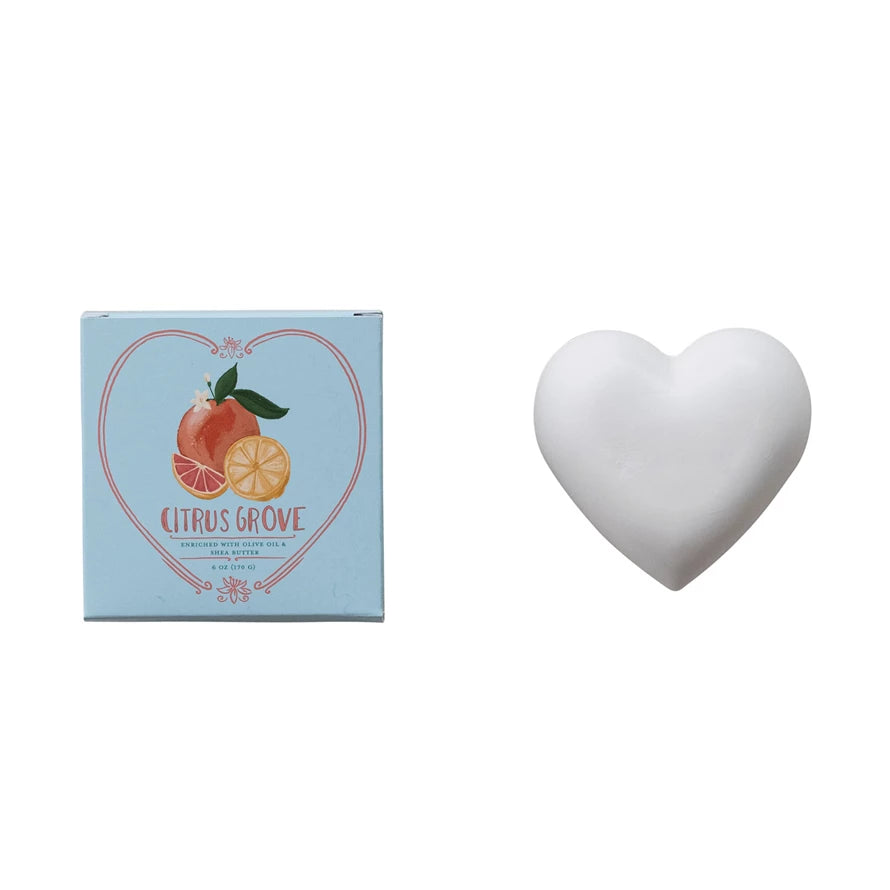 Citrus Grove Scented Olive Oil & Shea Butter Soap